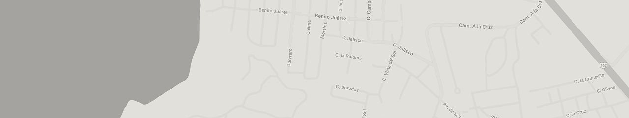 Map screenshot with nearby streets and roads in a light gray layout