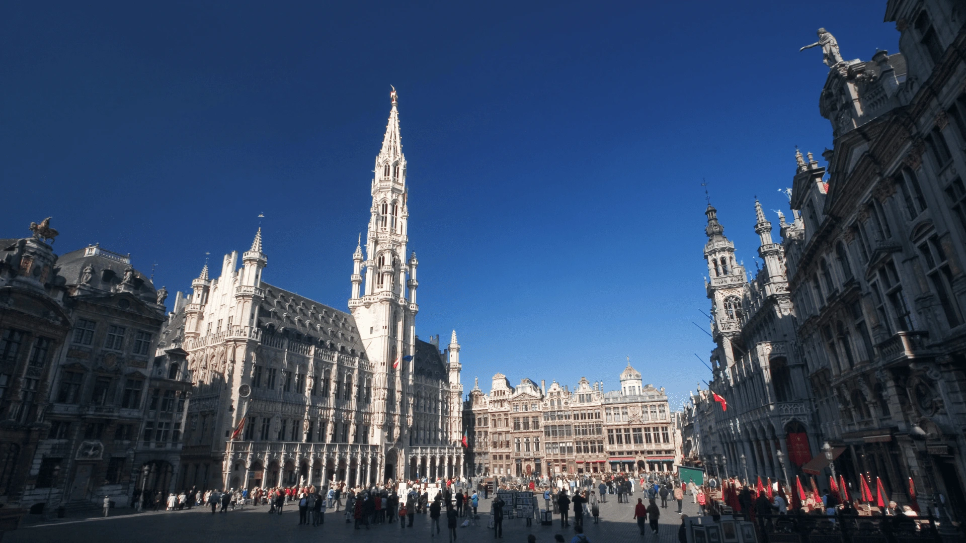 Grand-Place de Bruselas en otoño