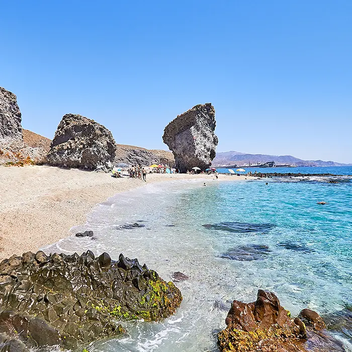 Beach in Almería, Spain