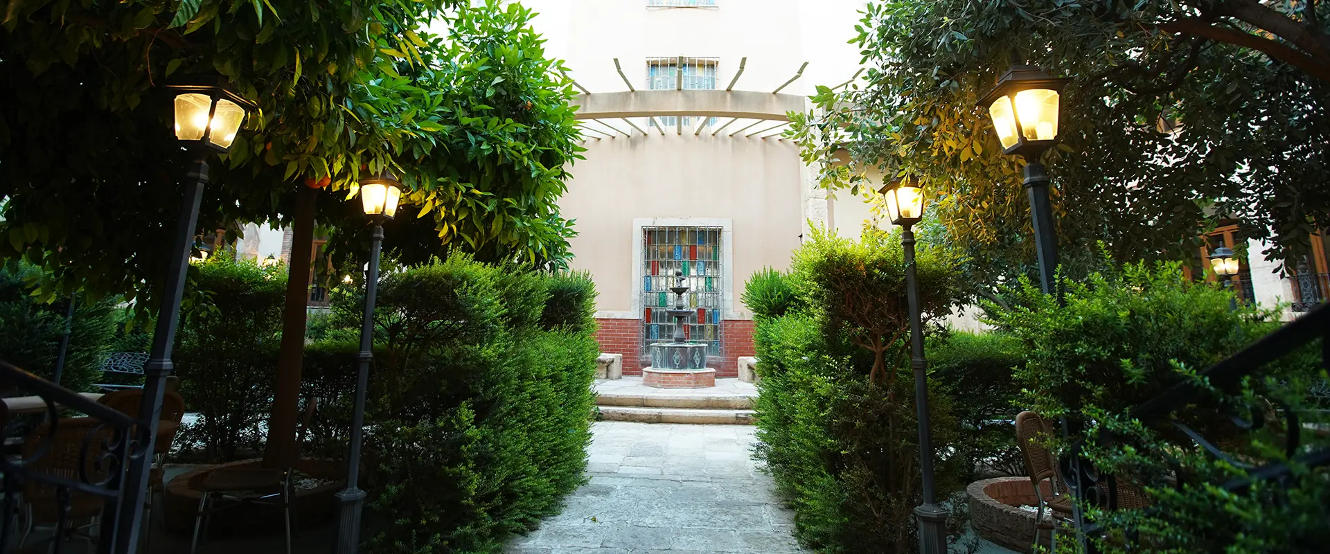 View of patio