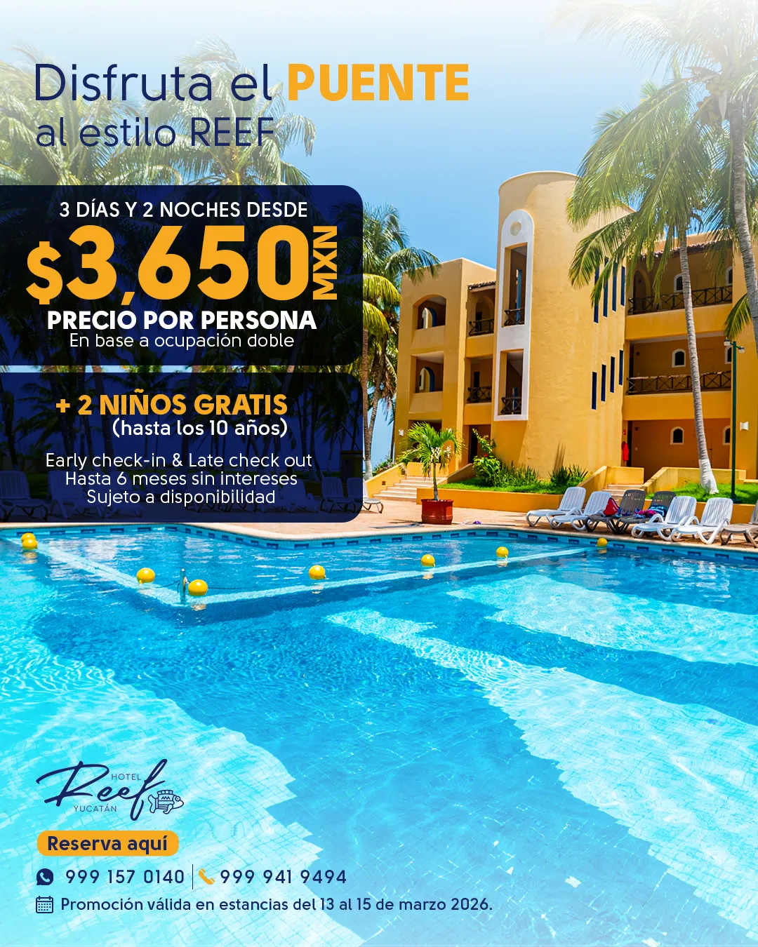 Hotel Reef Yucat&aacute;n