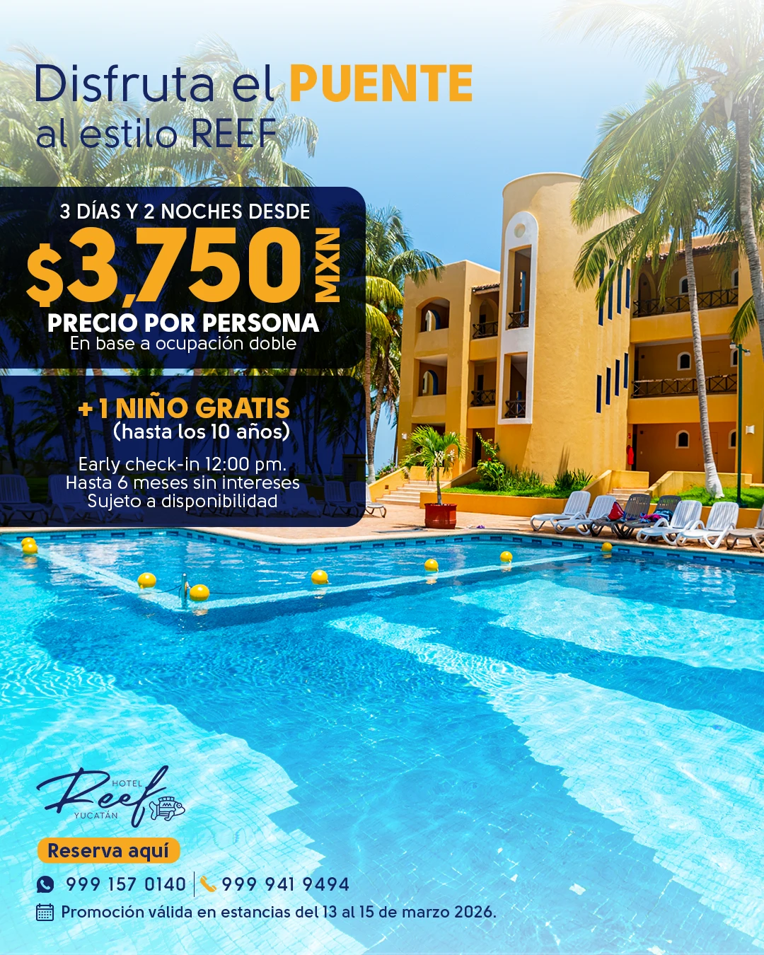 Hotel Reef Yucat&aacute;n