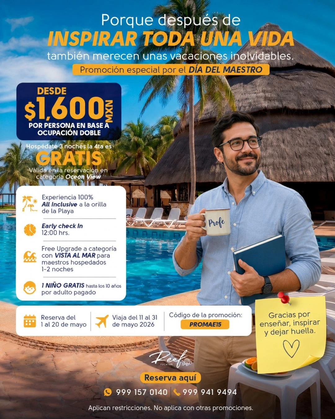 Hotel Reef Yucat&aacute;n