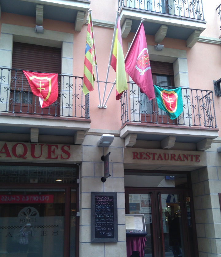 Hotel Jaqués en Jaca, Huesca