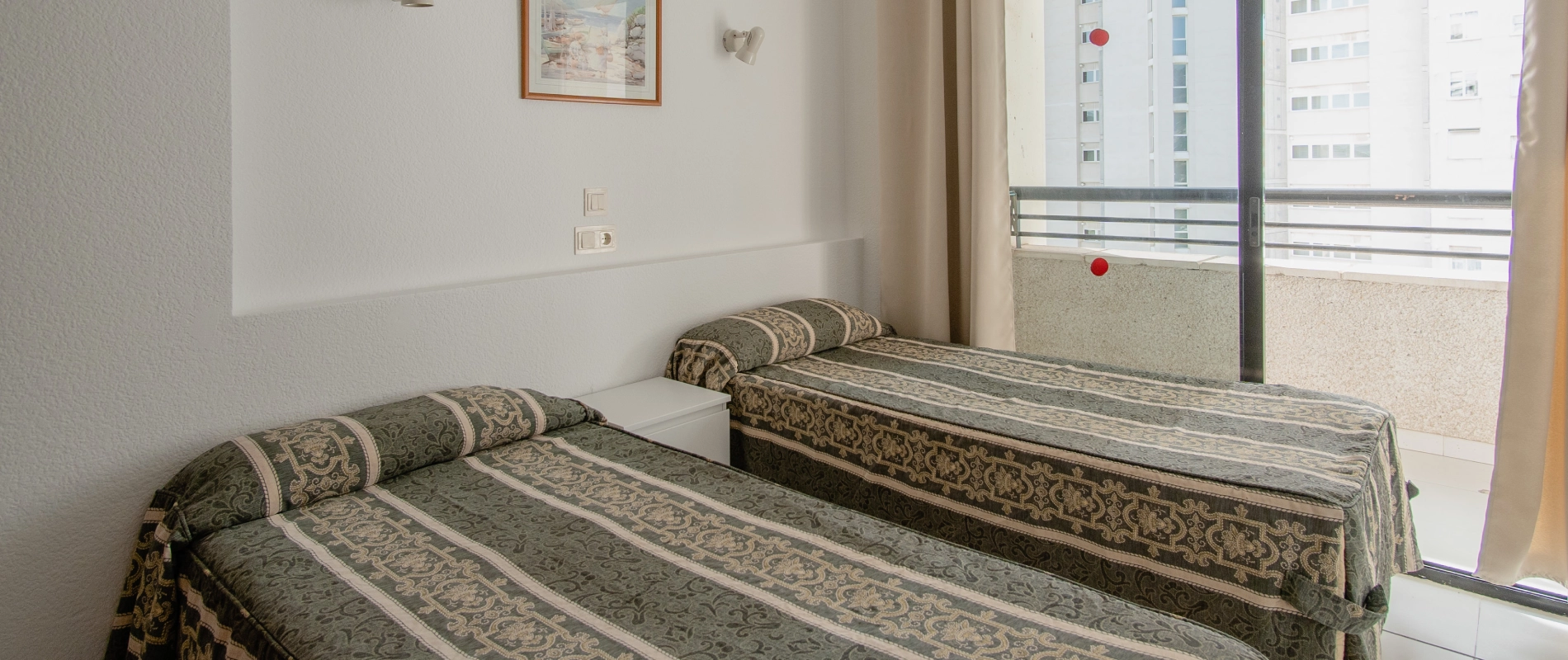 Habitación con dos camas individuales