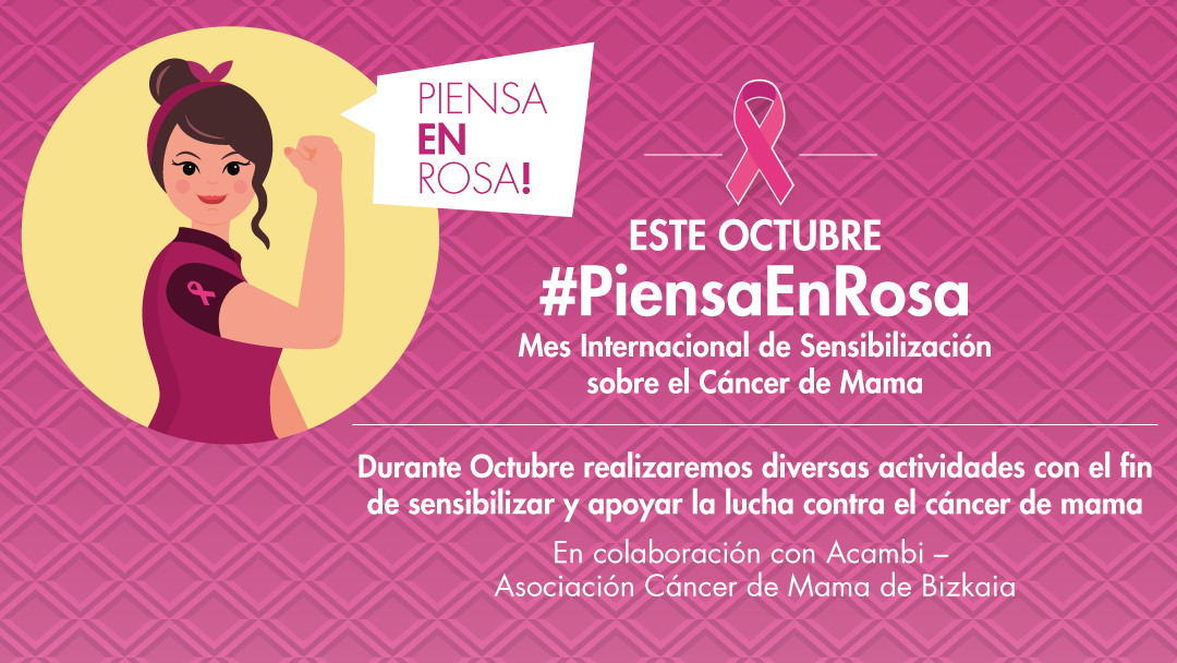 En octubre el Hotel Gran Bilbao &#8220;Piensa en Rosa&#8221; - Spirit Hotels&amp;Apartments