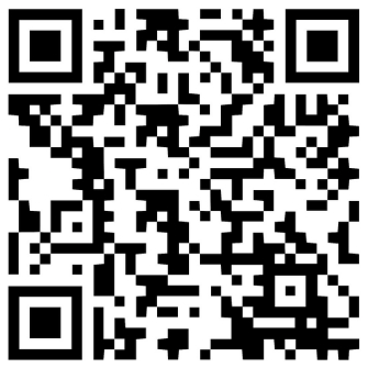 Código QR en blanco y negro sobre fondo blanco.