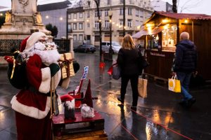Christmas market in Porto