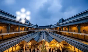 Christmas market in Porto
