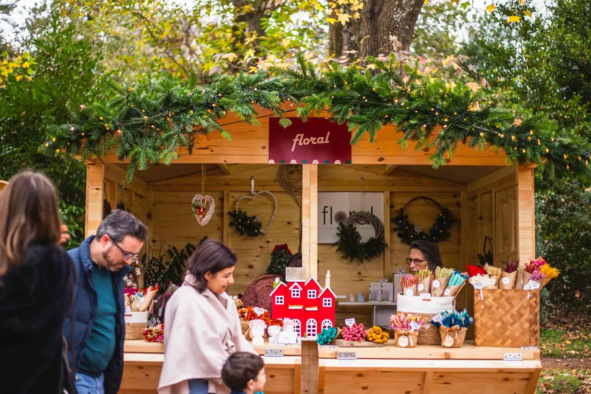 Christmas market in Porto