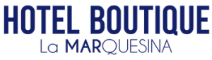 Texto en azul que dice "HOTEL BOUTIQUE LA MADDALENA".
