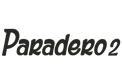 Texto en negro que dice "Paradero 2".