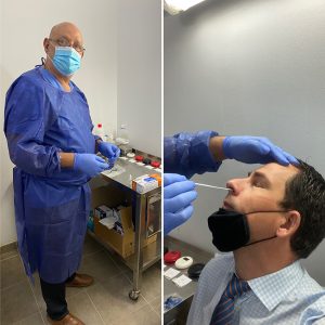 Antigen Test staff Adrian Hoteles