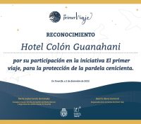 Entrega de distinciones de la iniciativa El Primer Viaje - Adrian Hoteles