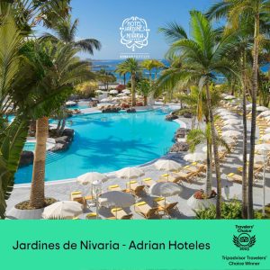 ADRIAN Hoteles ontvangt de TripAdvisor “Travellers Choice Award 2023” voor al haar 3 hotels - Adrian Hoteles