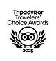 Logotipo Tripadvisor Travelers Choice Awards 2025