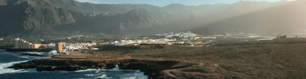 litoral del sur de tenerife