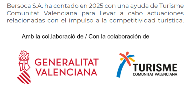 Bersoca S.A. recibe ayuda de Turisme per a competència turística en 2025.