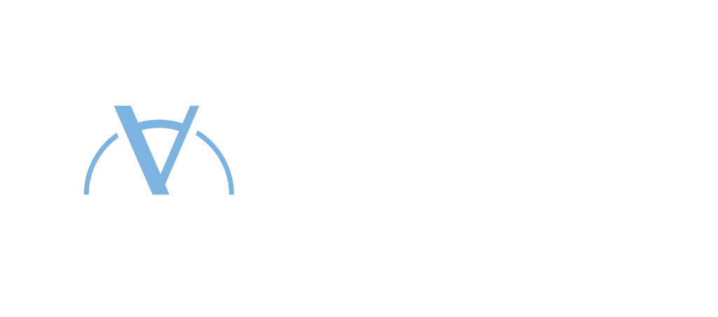 Logo with text "The Views Ba&iacute;a" featuring a stylized blue 'V' on a black background.