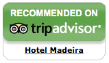 "Tripadvisor recommendation for Hotel Madeira badge."