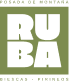 Logo con las letras "RU-BA" en negro sobre un fondo verde.