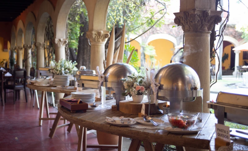 Gastronom&iacute;a - Hotel Racquet Cuernavaca