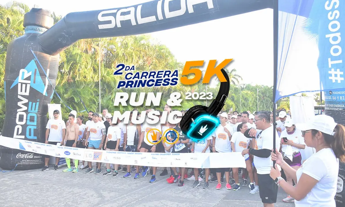 Participantes en salida de carrera &ldquo;2&ordf; Carrera Princess 5K Run & Music 2023&rdquo;