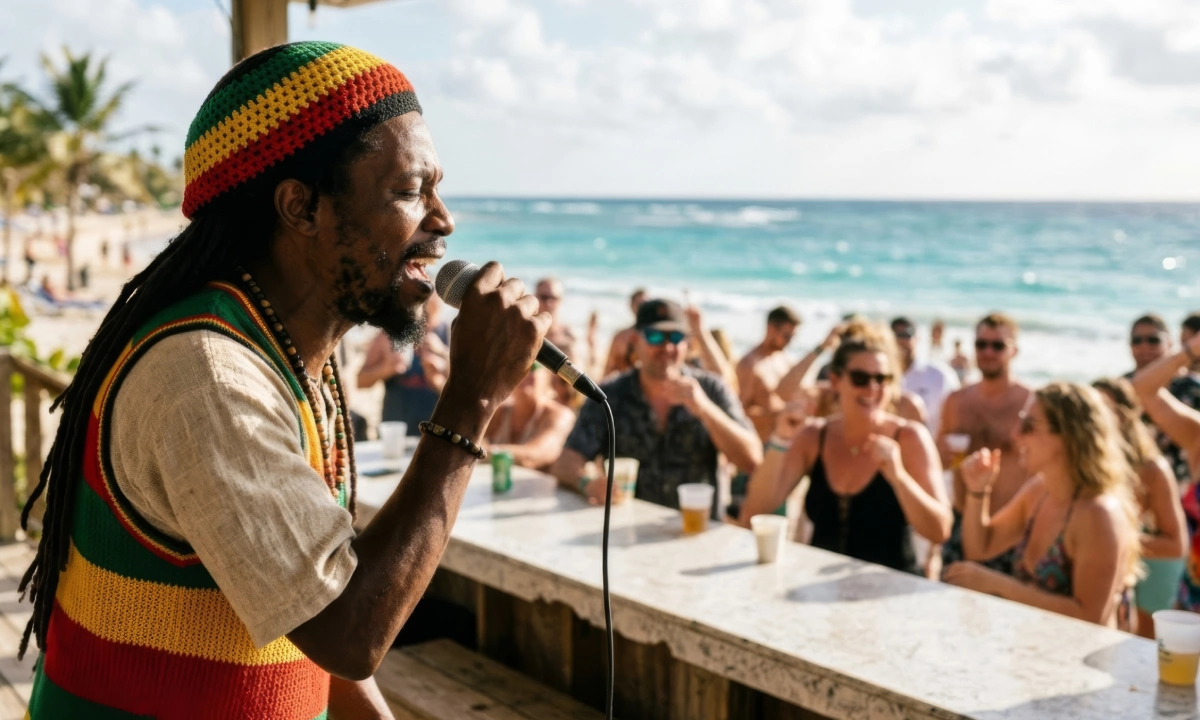 Reggae singer