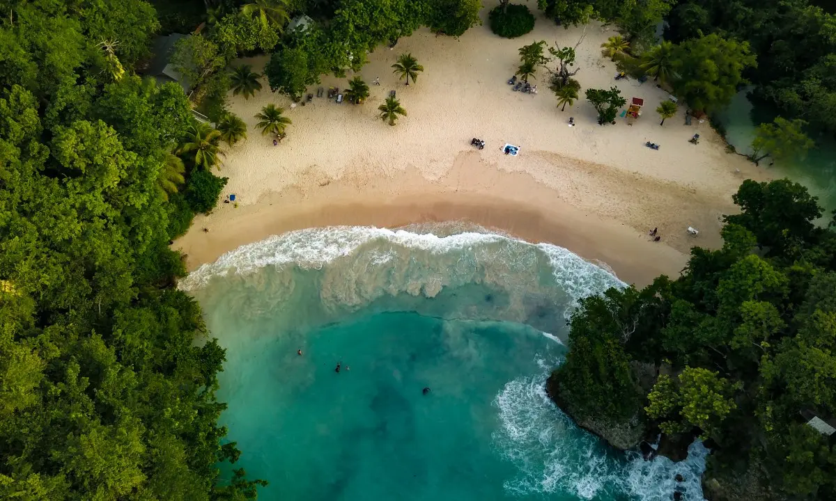 Playa en Jamaica
