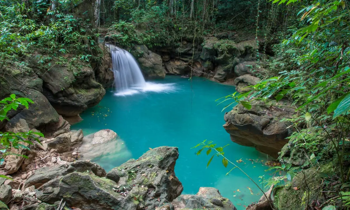 YS Falls auf Jamaika