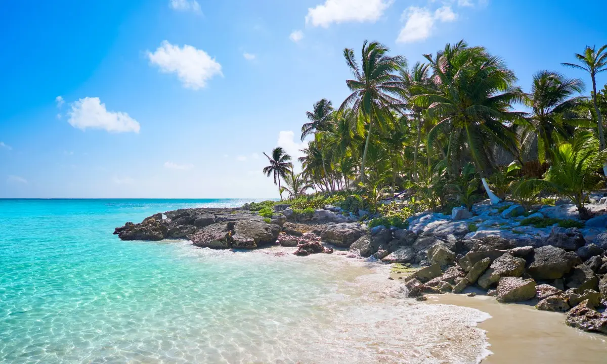 Playa en Riviera Maya
