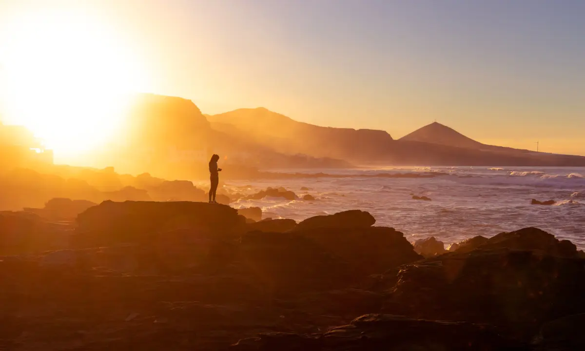 Sunset at Montaña de Gáldar