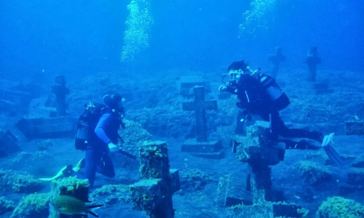 Image of the depths of the Crosses of Malpique