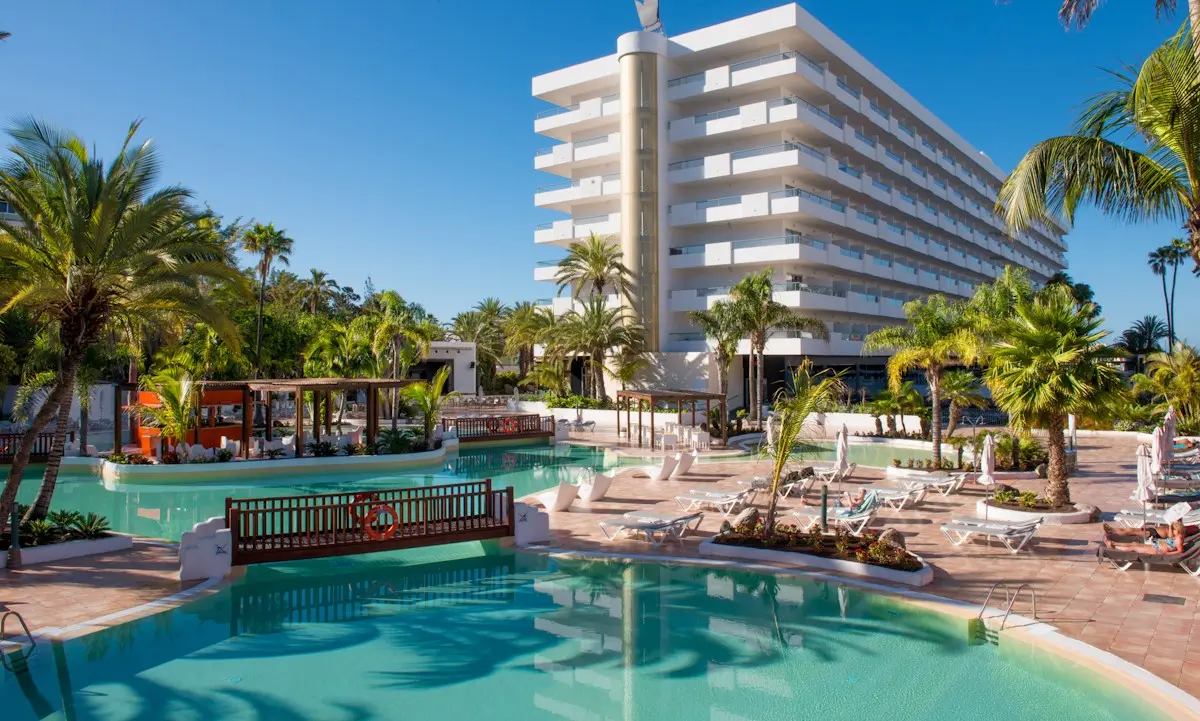 Outdoor pools at the Adults Only hotel in Playa del Ingl&eacute;s, Gran Canaria Princess