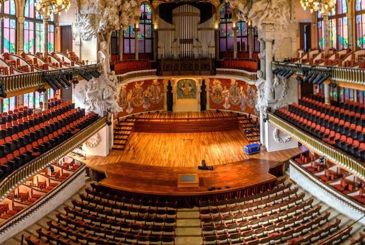 Palau de la M&uacute;sica Catalana, Barcelona