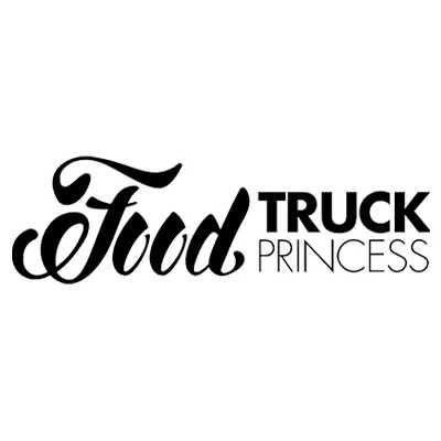 Logo &ldquo;Food Truck Princess&rdquo; con el texto &ldquo;Fiad&rdquo; en estilo script.
