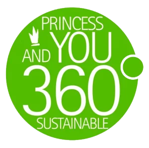 Princes and You 360, logo verde de sostenibilidad.