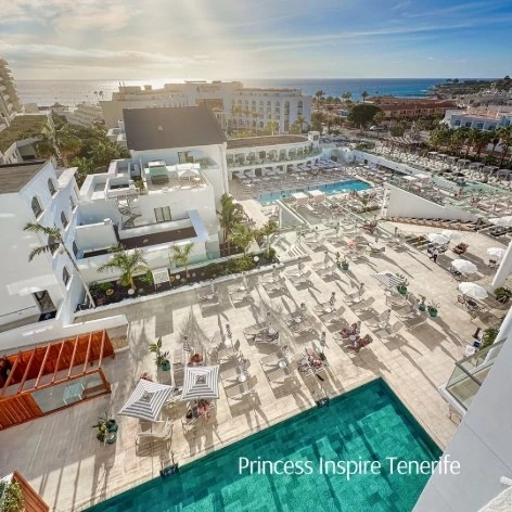 Hotel con piscina y vistas al mar, Tenerife, &ldquo;Princess Inspire&rdquo;