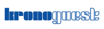 Logo con la palabra "kronoguest" en un fondo transparente.