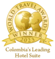 Medalla dorada "World Travel Awards Winner 2023".