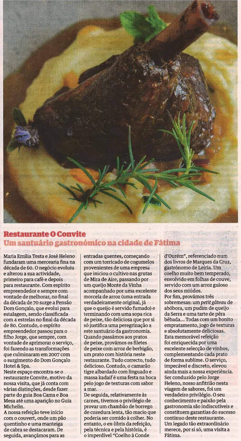 Media Press - Dom Gon&ccedil;alo Hotel &amp; SPA