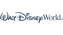 Texto del logo con el nombre "Walt Disney World" en un estilo cursivo.