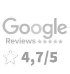 Google Reviews: 4,7 de 5 estrellas.