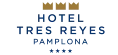 "Logo del Hotel Tres Reyes Pamplona 1963."