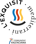 Logotipo "L'Exquisit Mediterrani" de Comunitat Valenciana.