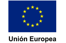 Bandera de la Uni&oacute;n Europea, 12 estrellas doradas en c&iacute;rculo sobre fondo azul.