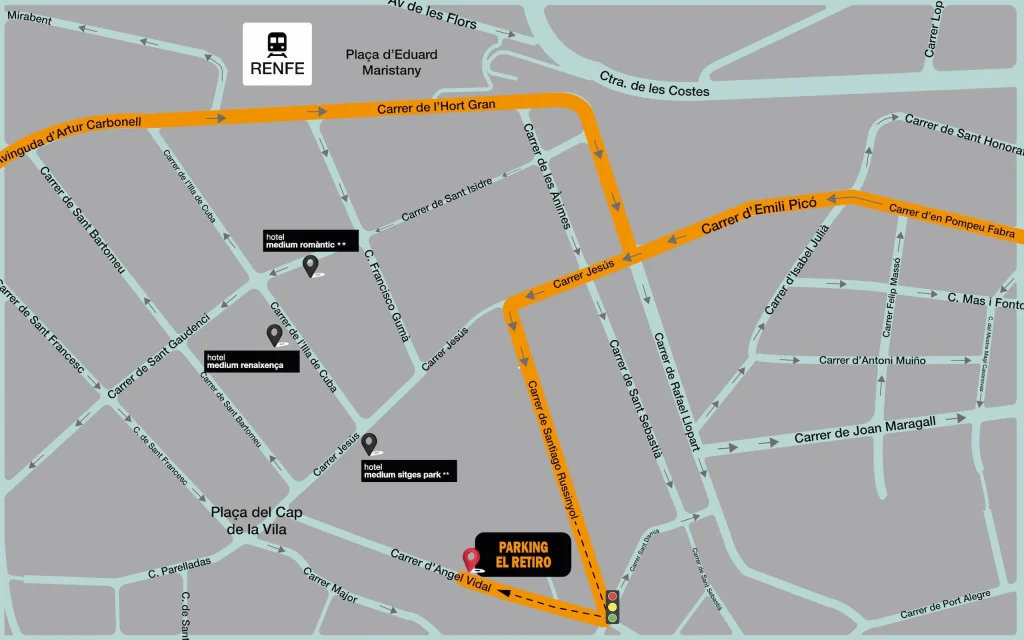 Parking - Medium hoteles