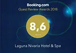 Premio a Laguna Nivaria Hotel & Spa, puntuaci&oacute;n 8,6 en 2018.