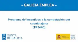 Imagen del programa Galicia Emplea para incentivos de contrataci&oacute;n.