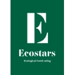 Logotipo &ldquo;EcoStar&rdquo; con letra &ldquo;E&rdquo; y texto &ldquo;Ecological catering&rdquo;